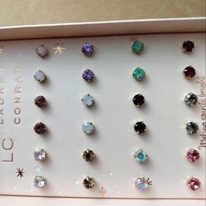 Earring Set Lauren Conrad 12 pair